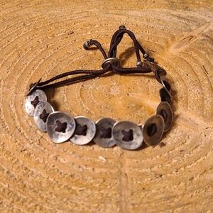 Silpada button up sterling silver bracelet